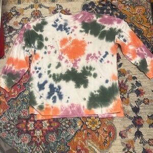 Women’s Colorful Tie-Dye Crewneck
